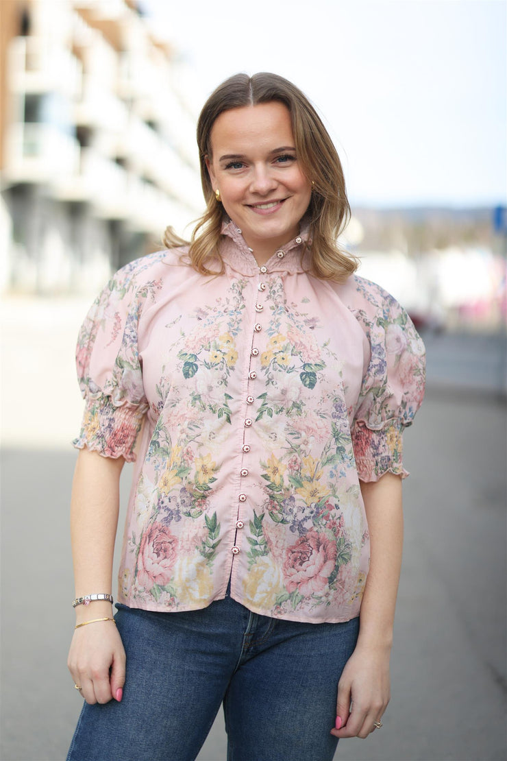 Shirt Digital Print - Rose