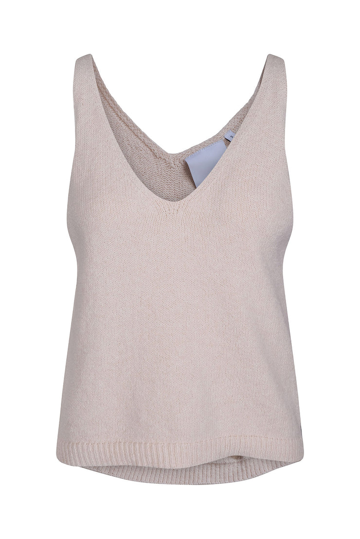 Birch Tank Top - Beige Melange