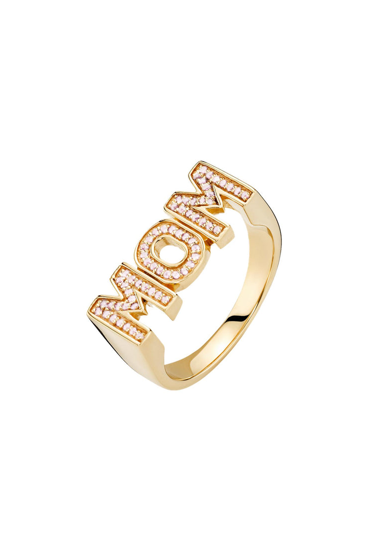 Mom Ring Rose Gold