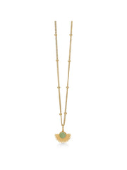 Soleil Necklace - Dusty Green