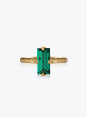 Baguette Ring - Emerald