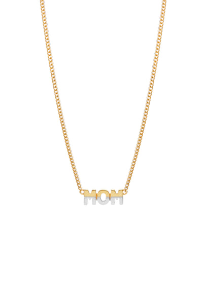 Mom Necklace - Gold/silver