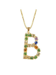 Letter Necklace - B