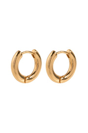 Basic Medium Hoop Earring