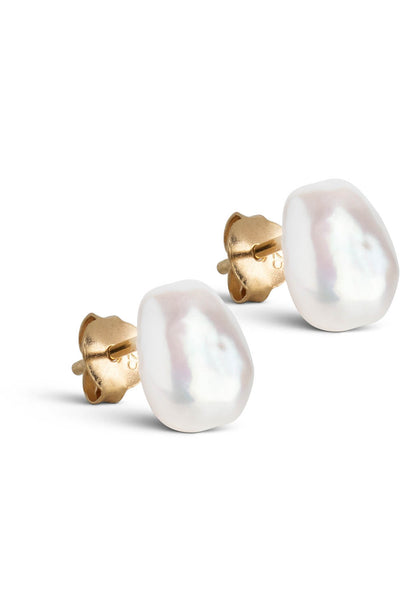 Baroque Pearl Studs