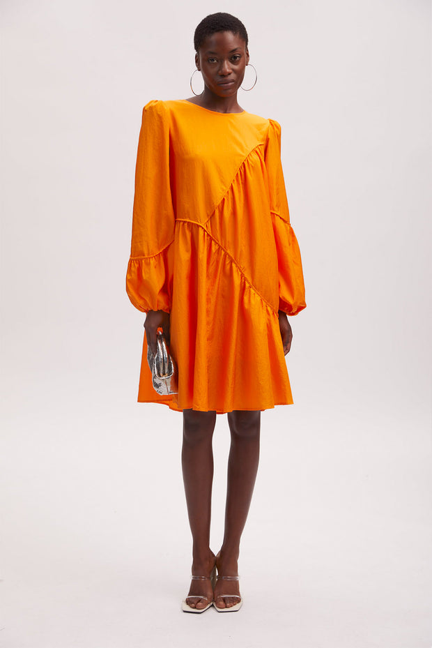 HeslaGZ Dress - Flame Orange