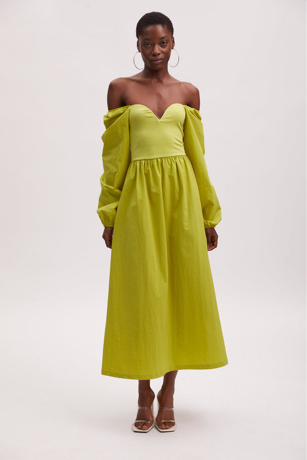 MistGZ Dress - Dark Citron