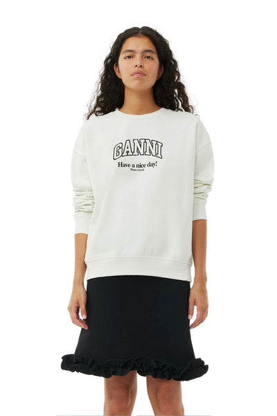 White Isoli Oversized Sweatshirt