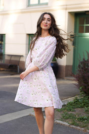 Clara Dress - Lavender Peony