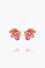 Katie Earrings - Coral Combo