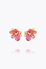 Katie Earrings - Coral Combo