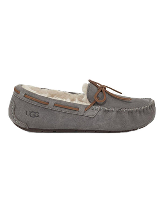 Dakota Fur Moccasins - Pewter