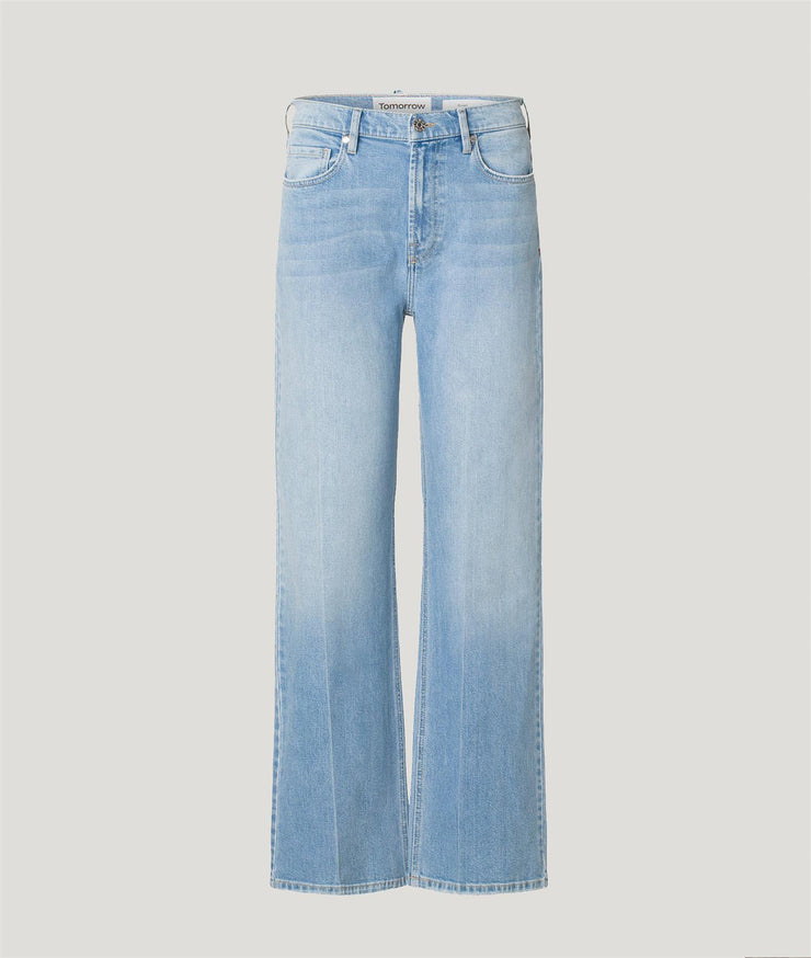 Brown Straight Jeans Wash Kingston