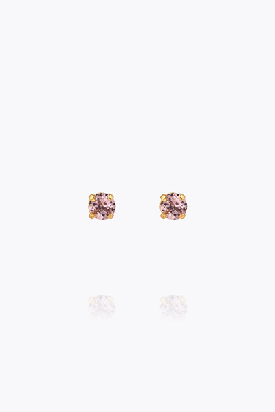 Mini Stud Earrings - Light Amethyst