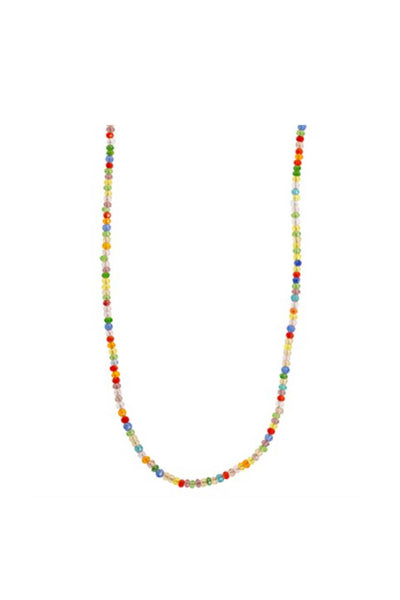 Felicia - Colorful glass Bead Necklace