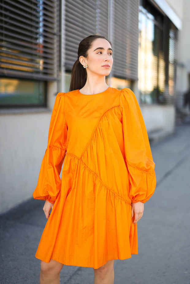 HeslaGZ Dress - Flame Orange