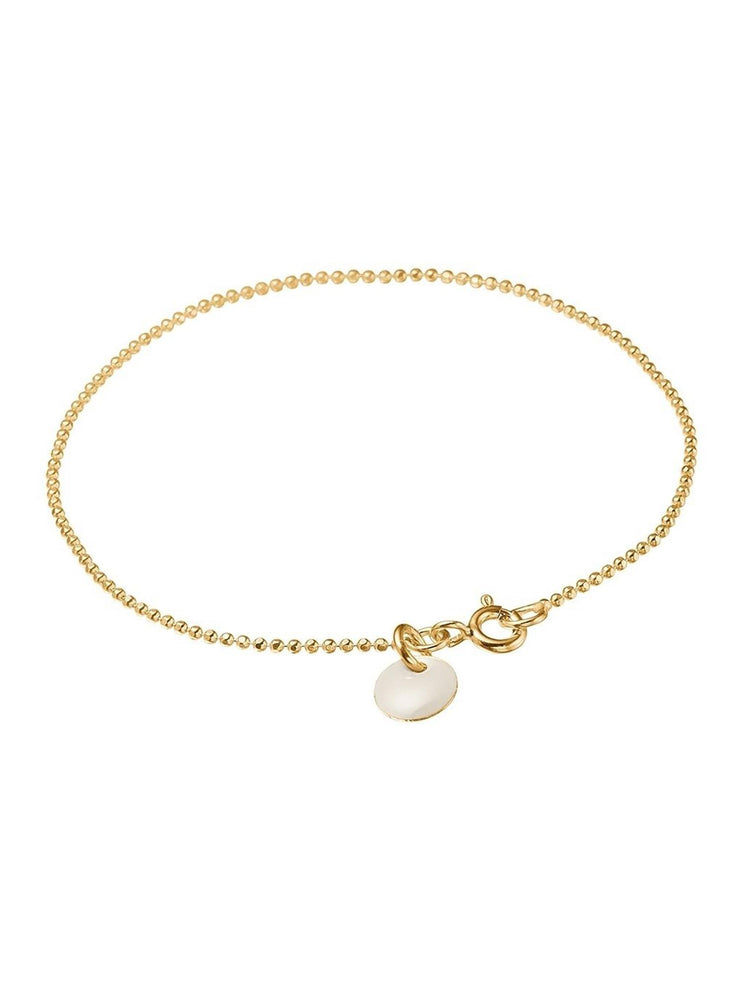 Bracelet Ball Chain - White