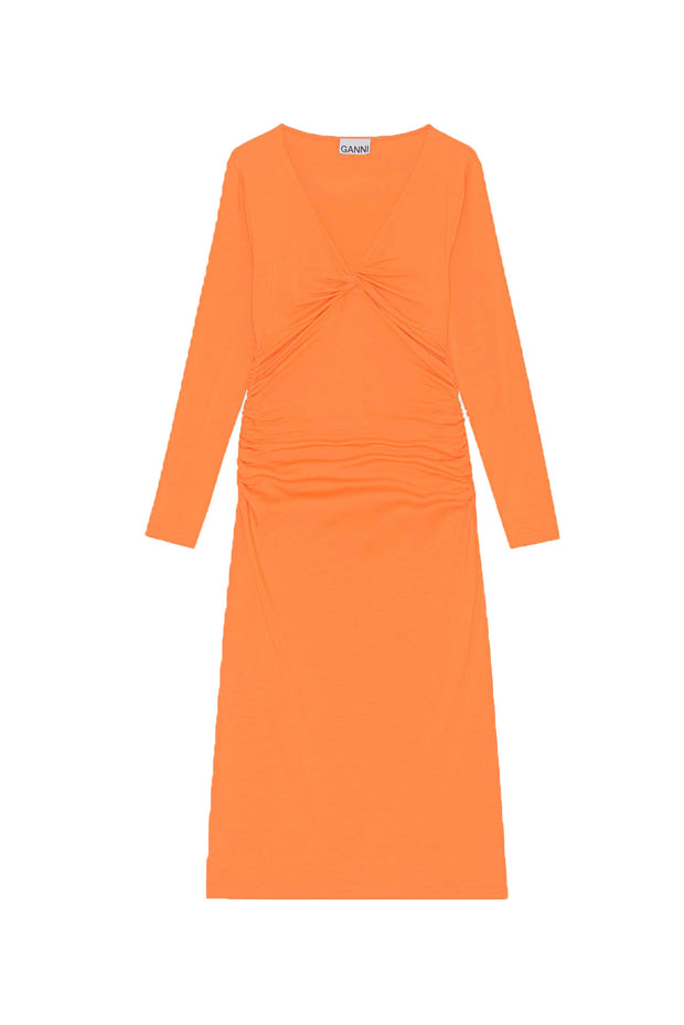 Light Stretch Jersey Midi Dress