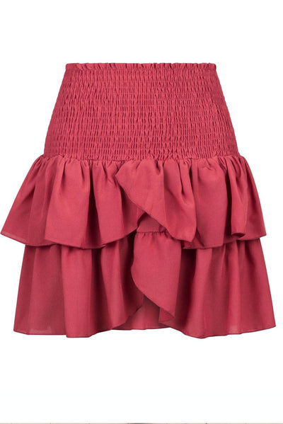 Carin  Skirt - Raspberry