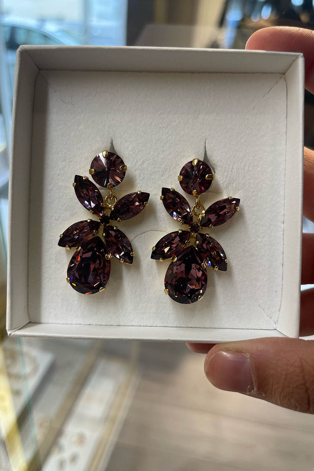 Dione Earrings - Iris