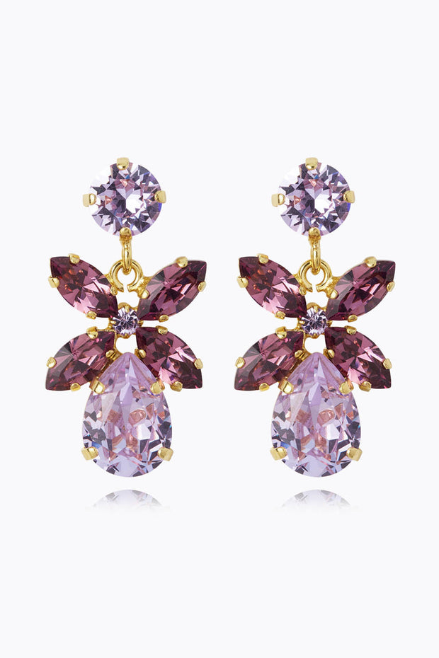 Mini Dione Earring - Violet/Iris