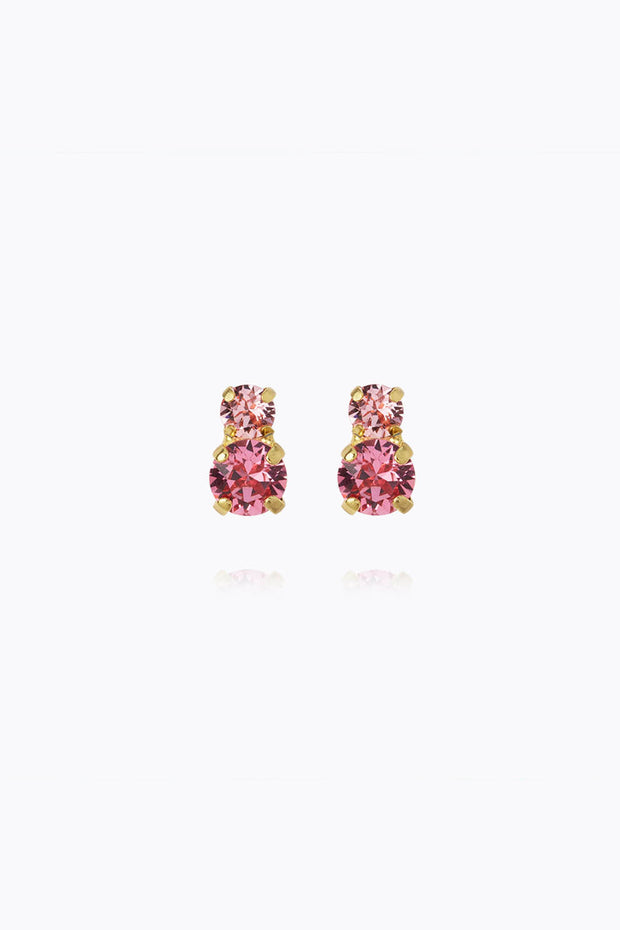 Leah Earrings - Rose Combo