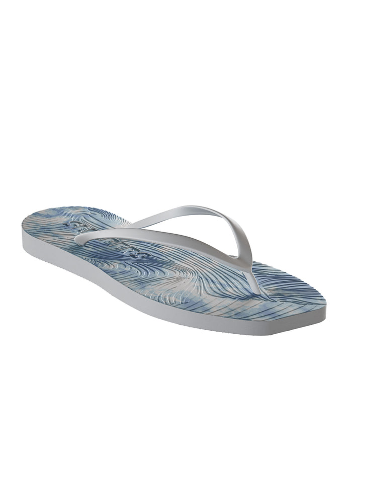 Tapered Blue Tie Dye Flip Flop