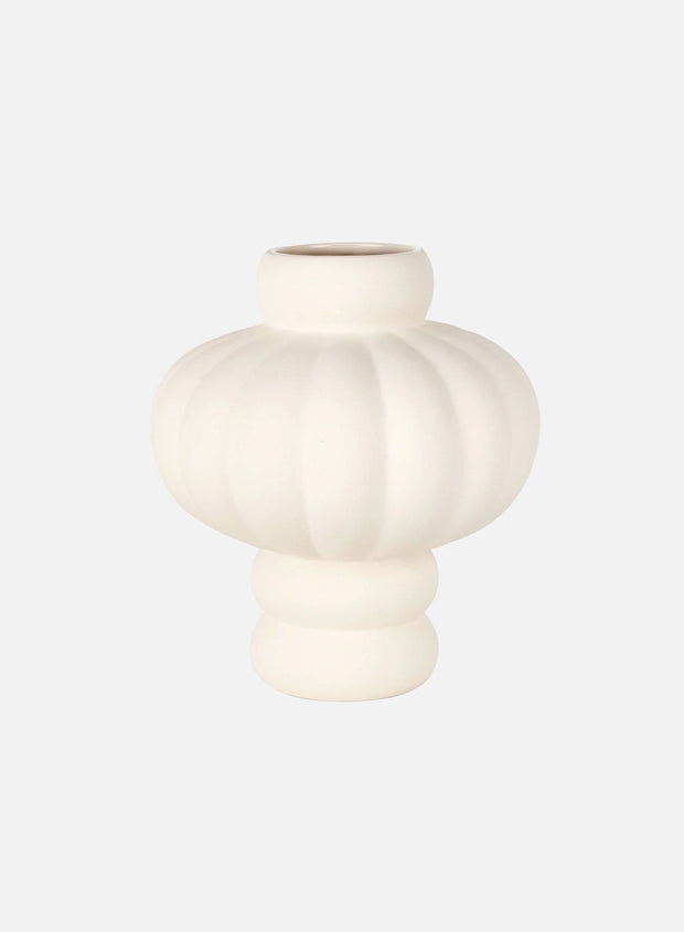 Balloon Vase 08 - Raw White