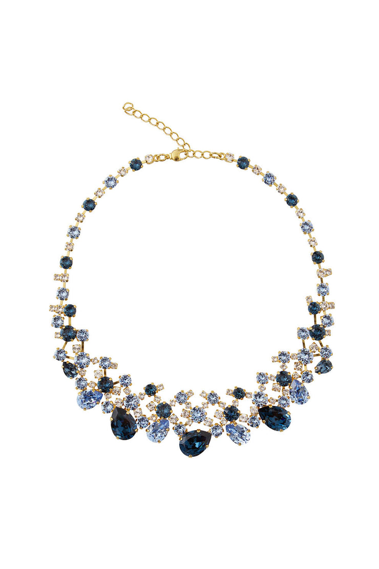 Aurelia Necklace - Blue Combo