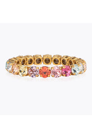 Gia Stud Bracelet - Pastel Rainbow Combo