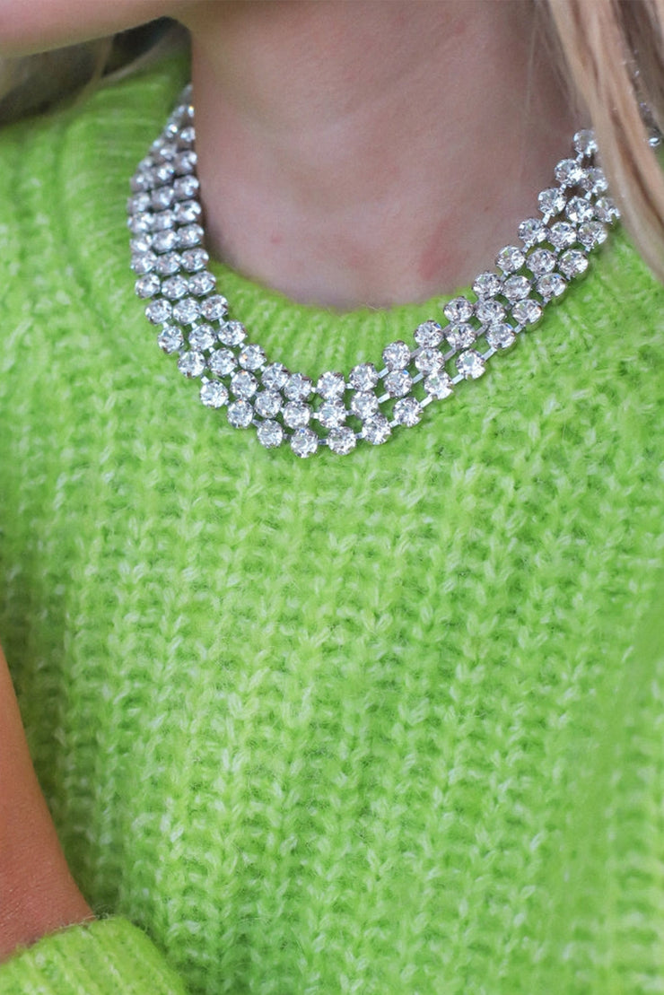 Rosanna Necklace - Crystal