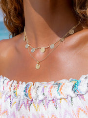 Multi Coin Necklace