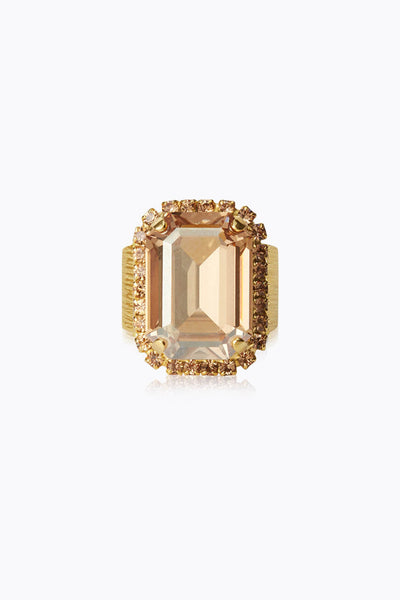 Lydia Cocktail Ring - Golden Shadow