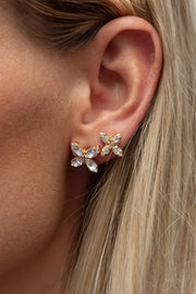 Crystal Mini Star Earring - Crystal