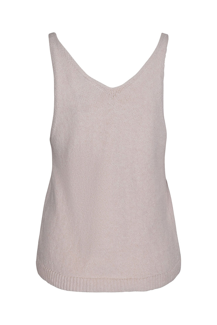 Birch Tank Top - Beige Melange