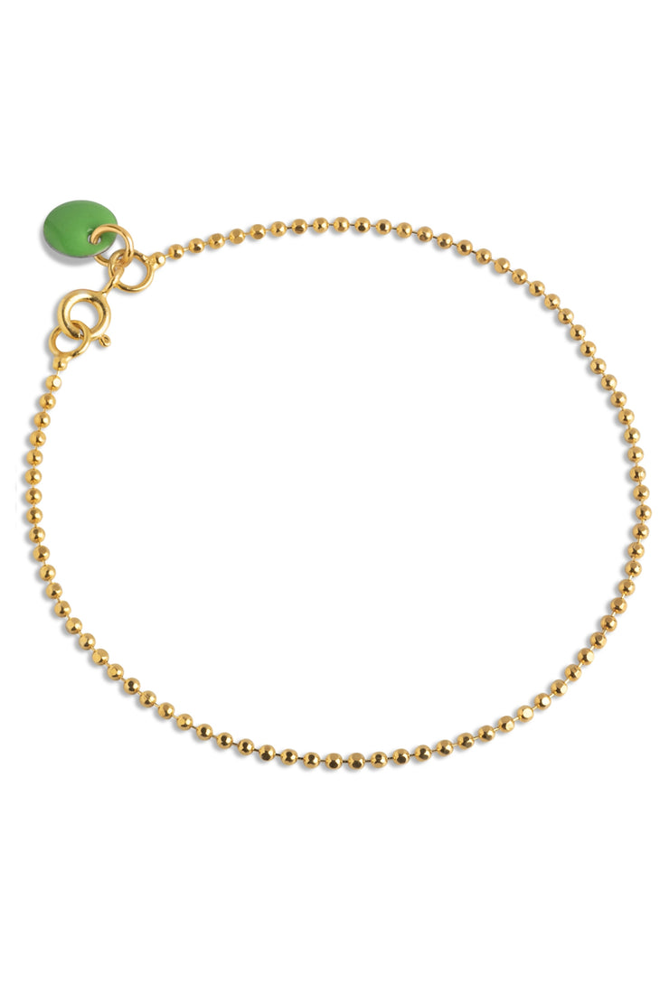 Bracelet Ball Chain - Green