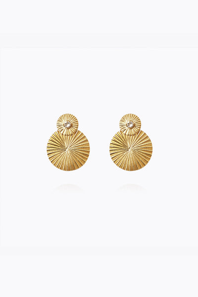 Mini Odessa Earrings - Crystal