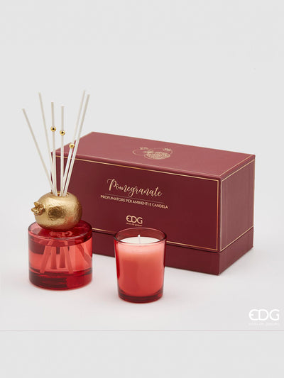 Diffuser & Candle Set - Pomegranate