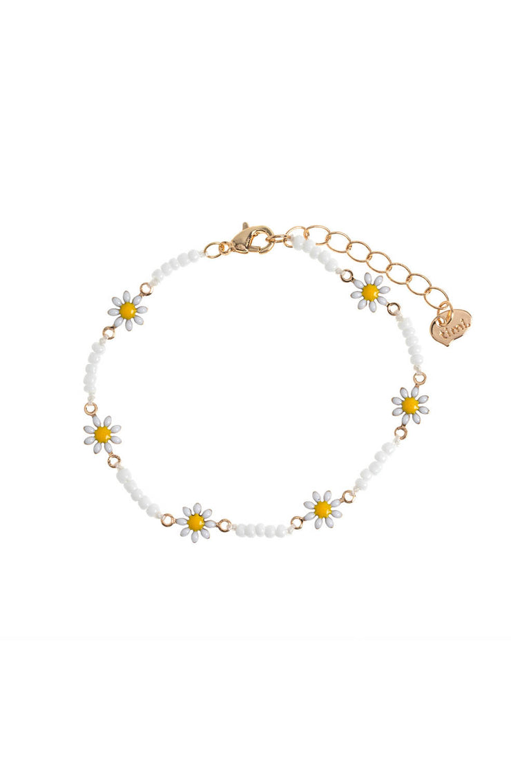 Astrid - Flower Daisy Enamel Bracelet