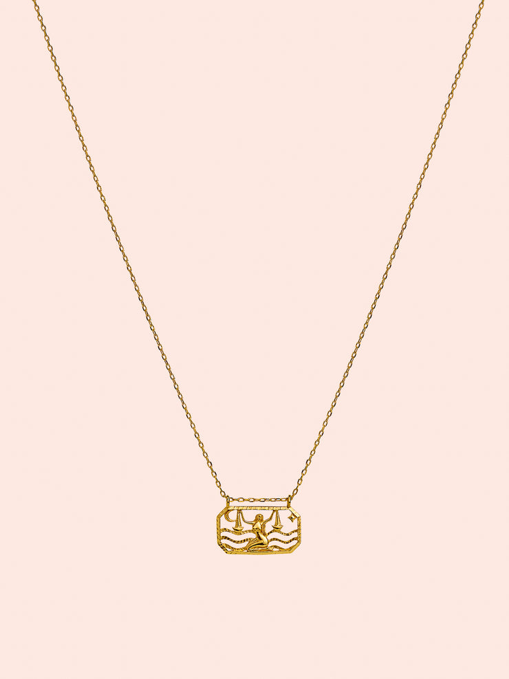 Zodiac Libra Necklace