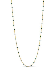 Lola Necklace - Petrol Green