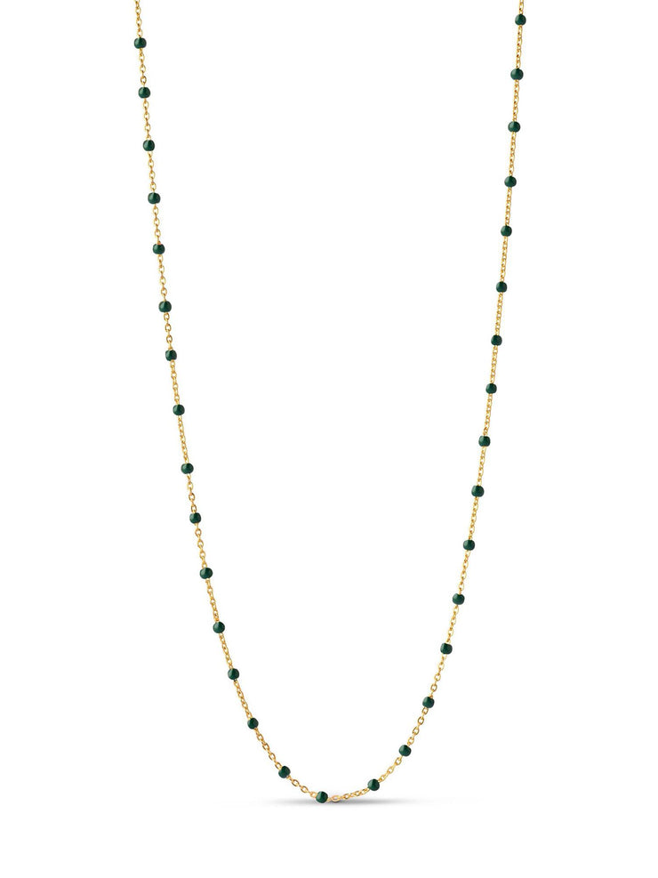 Lola Necklace - Petrol Green