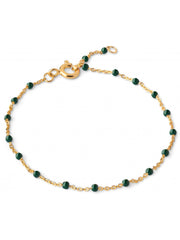 Lola Bracelet - Petrol Green