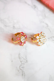 Peony Ring - Coral Combo