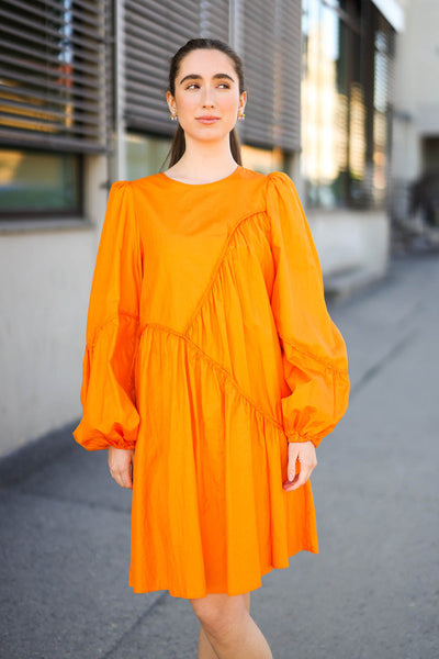 HeslaGZ Dress - Flame Orange