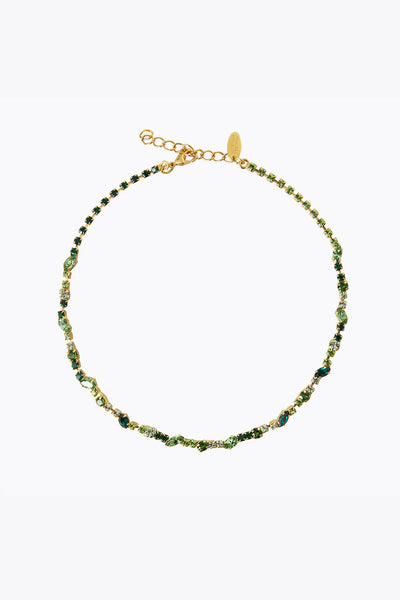 Antonia Necklace - Green Combo