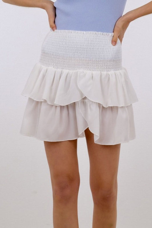 Carin  Skirt - White