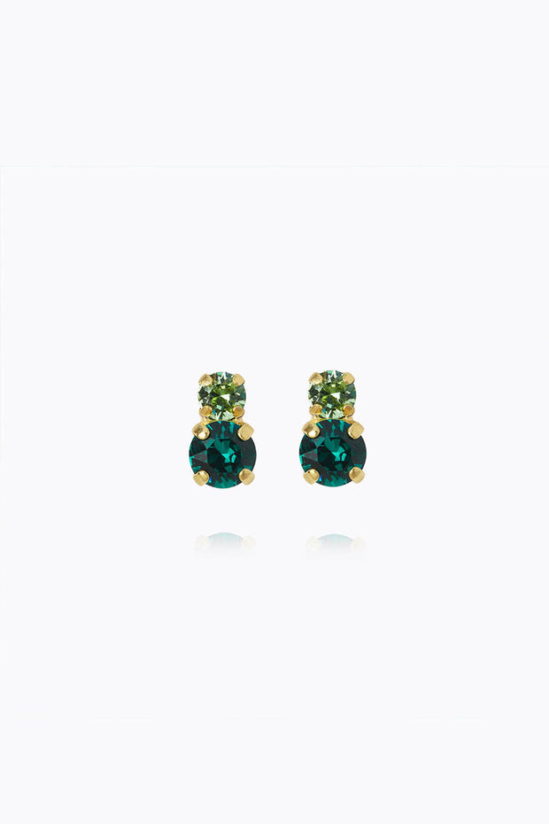 Leah Earrings - Green Combo
