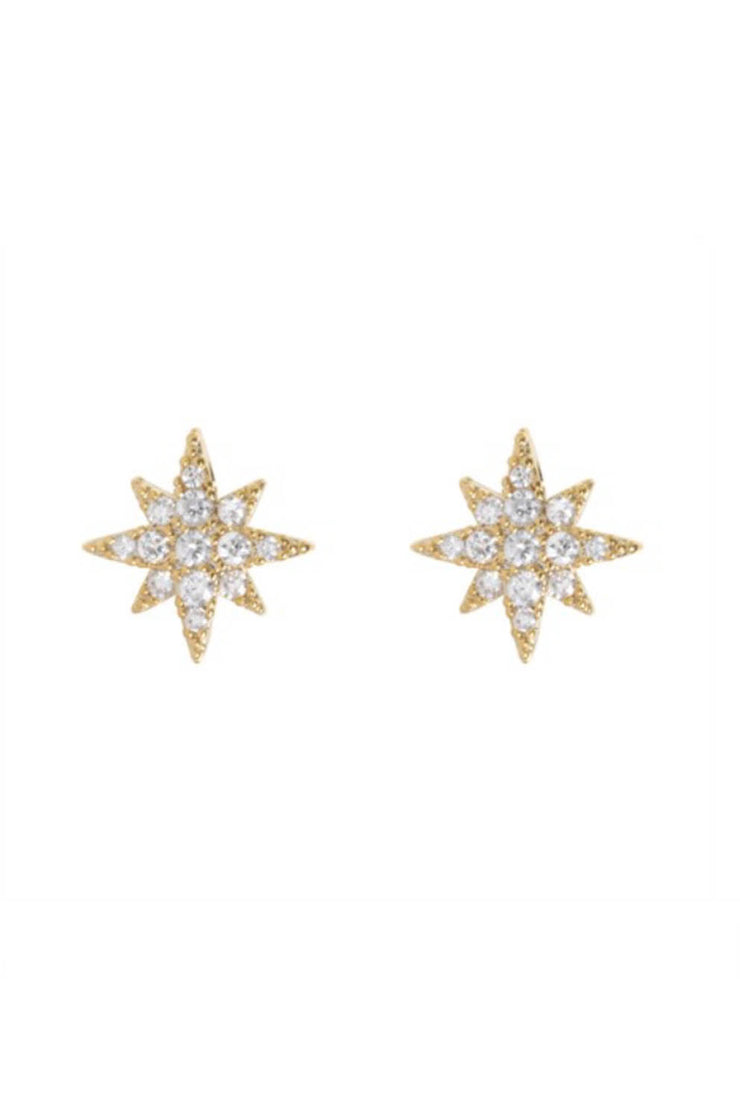 Aurora - Crystal Star Stud Earrings