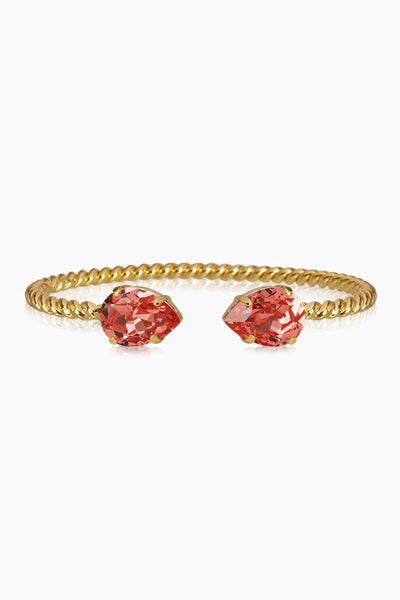 Mini Drop Bracelet Gold - Rose Peach